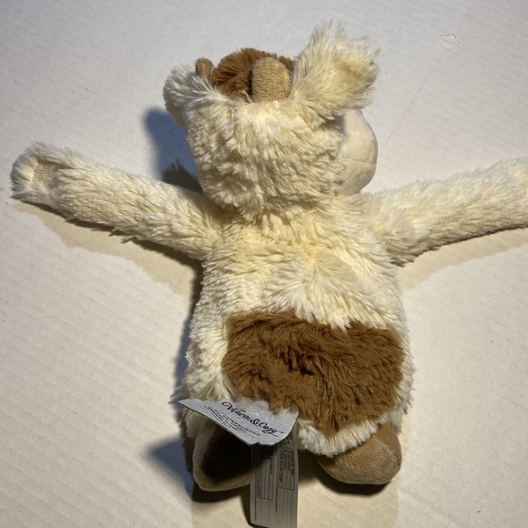 Warmies Brown and White Cow - Picture 3 of 5